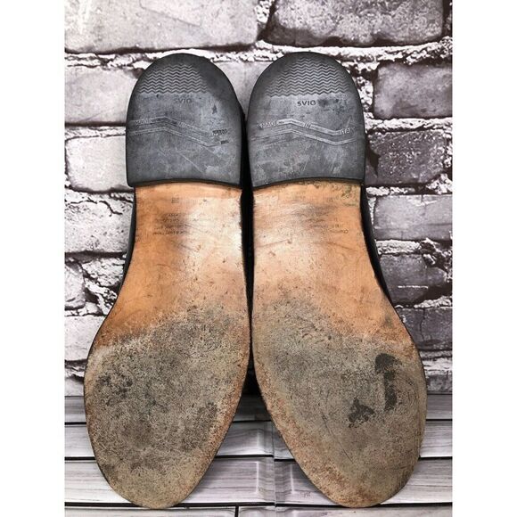 Allen Edmonds Cavanaugh Black Leather Handcrafted Penny Loafers Men’s 10.5 3E US - Picture 12 of 16